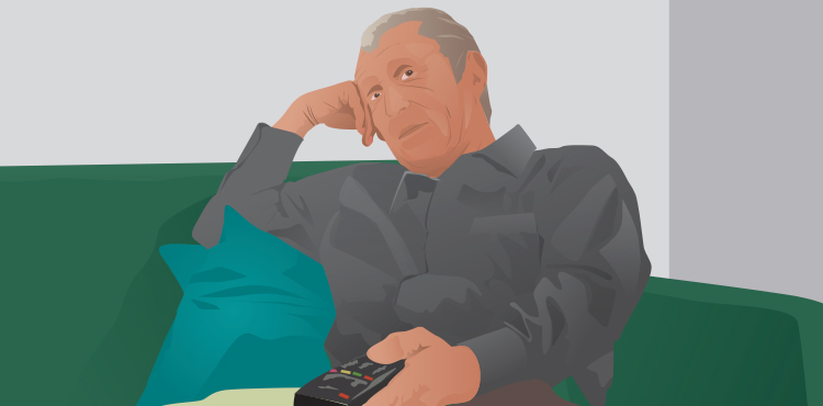 In 2012 Eric suffered a stroke and was in hospital for four months. On returning home Eric was still unable to work and he felt he was unable to do the things socially that he had been able to do previously.