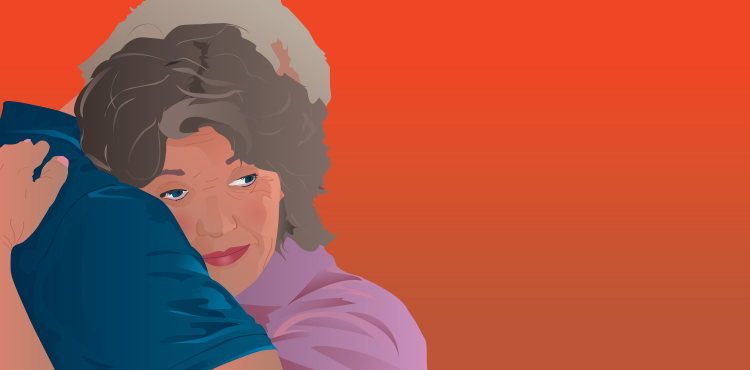 Eric's wife, Janet also felt that her mood was low – she was not used to Eric being at home every day and struggled to deal with Eric’s change in mood.