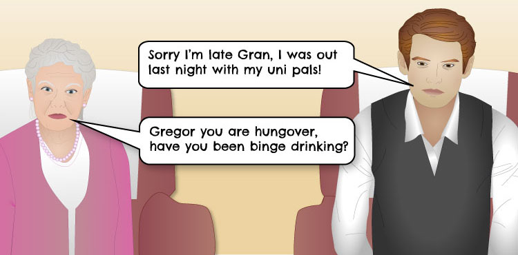 There is nothing wrong with having the occasional drink, but try to have a few days alcohol free per week.