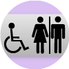 Toilet signage