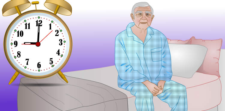 James is determined this won't happen again, so he has started setting his alarm clock for 9am and getting up. He realised he needed to take action as this could be the start of a slippery slope.