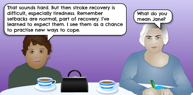 Setbacks are a normal part of life.
