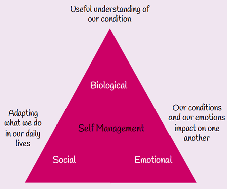 Self management diagram